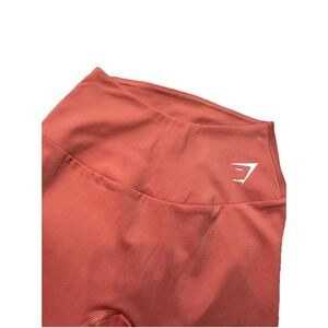 GYMSHARK | Seamless High Waisted Workout Athleisure Leggings, Size Small Coral